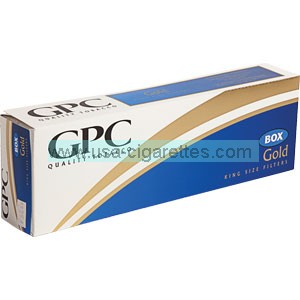 GPC Gold King cigarettes